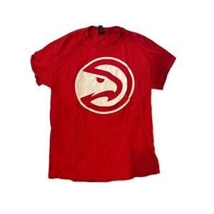 Atlanta Hawks Gildan Red T-Shirt Mens M